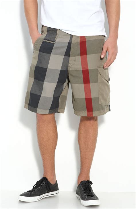 burberry brit cargo shorts|burberry shorts for men.